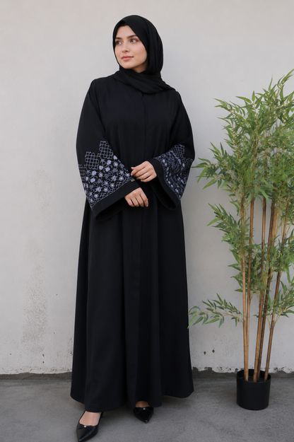 Amra Embroidered Abaya