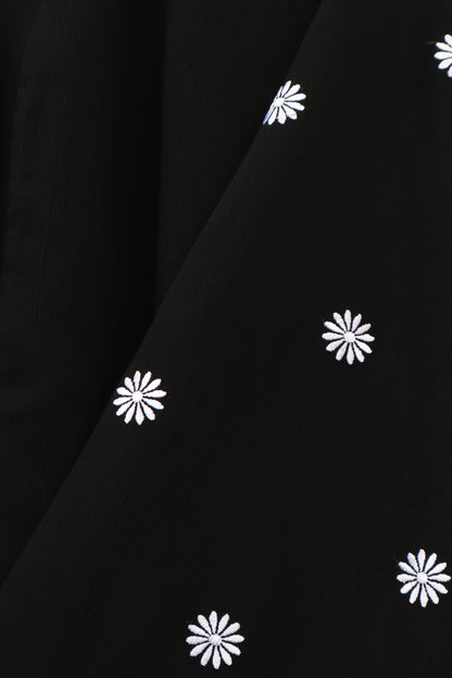 Sumbul Black Abaya