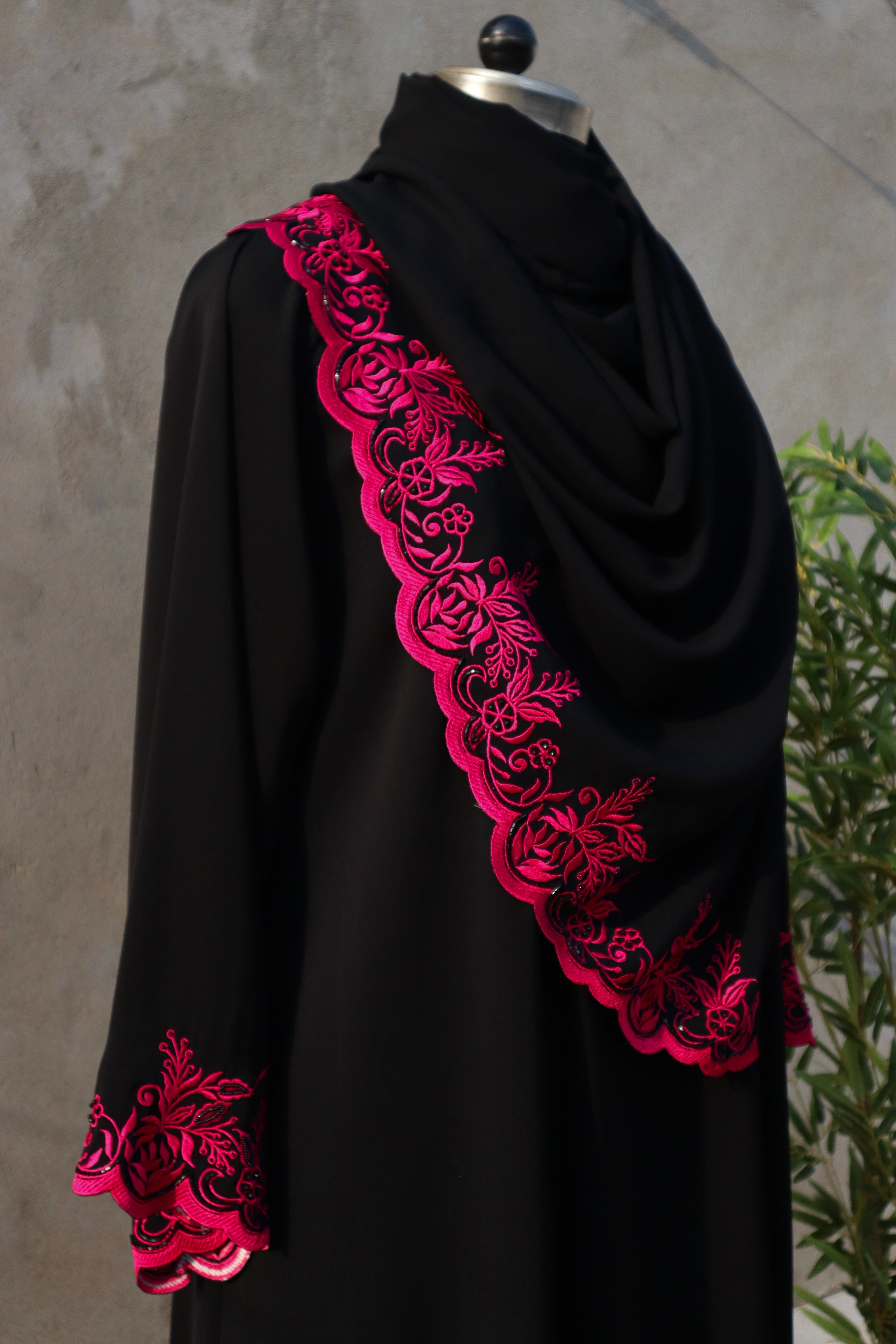 Zahra Embroidered Abaya