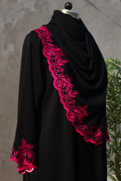 Zahra Embroidered Abaya