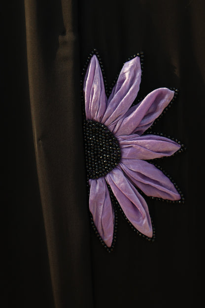 Flora Abaya (Lavender)