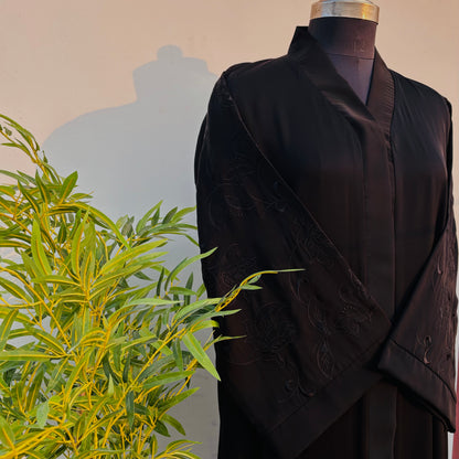 Sabiha Black Abaya