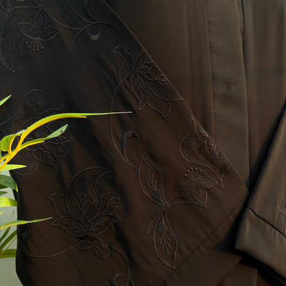 Sabiha Black Abaya