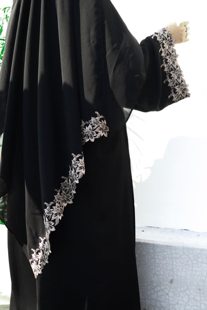 Nysa Cutwork Abaya