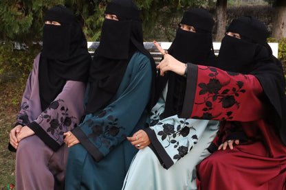 Mint Sage Husn-e-Gul Abaya