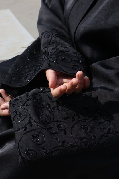 Marble Handwork Abaya