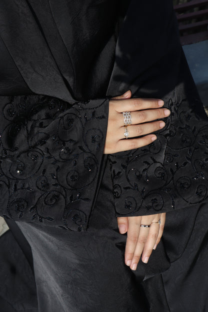 Marble Handwork Abaya