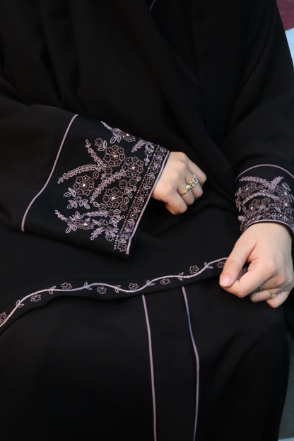 Safa handwork Abaya