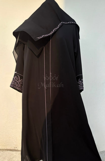 Safa handwork Abaya