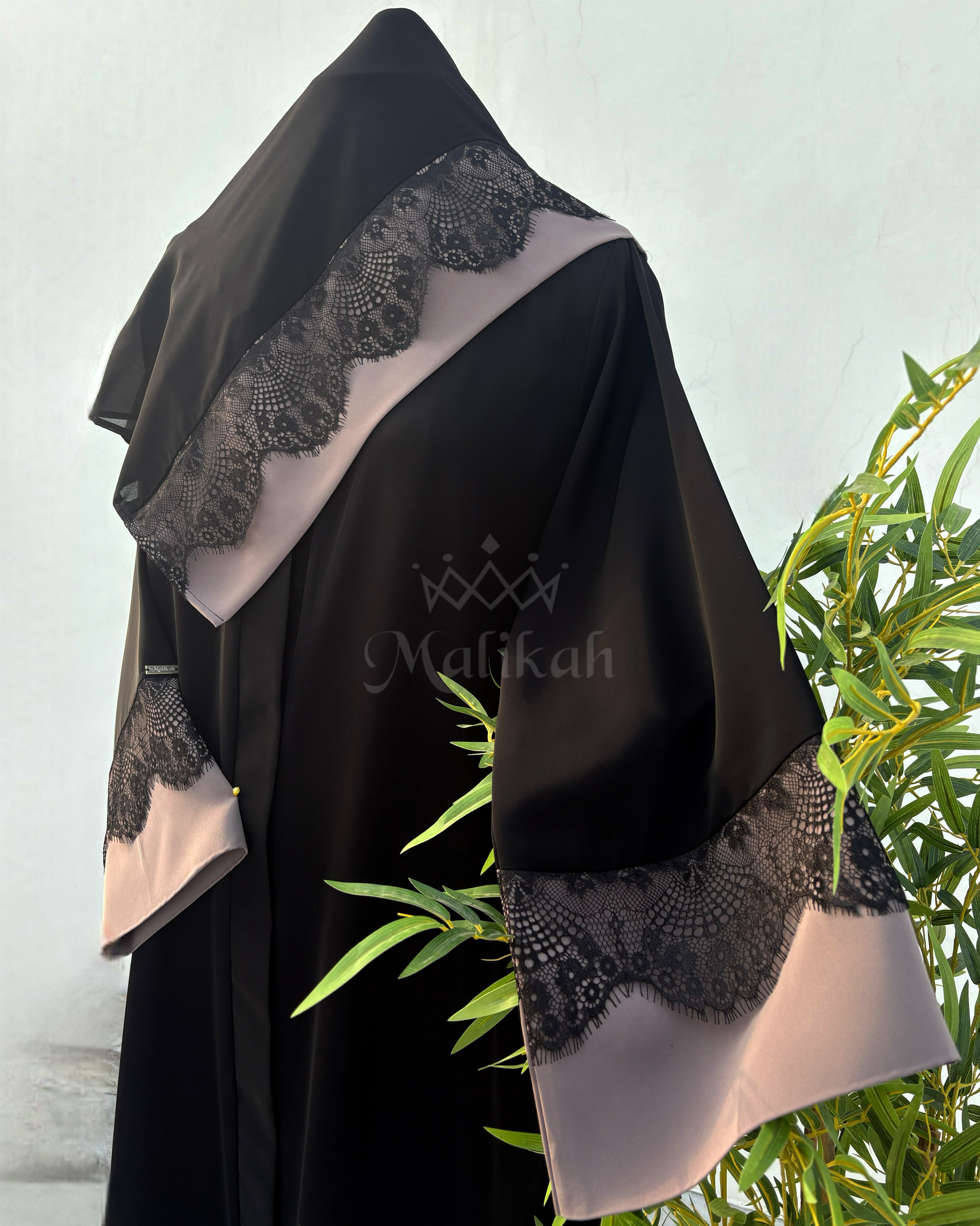 Zareen Lace Abaya