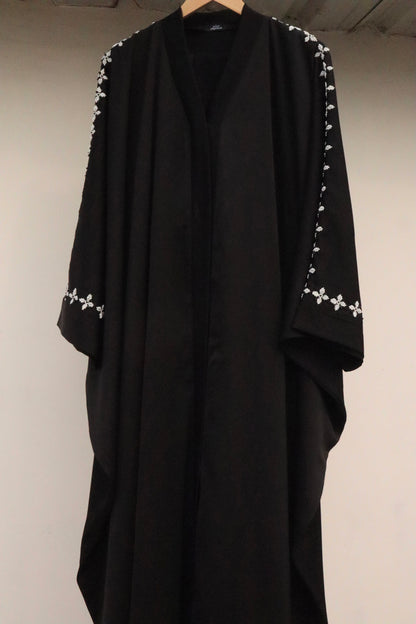 Black Handwork Kaftan Abaya
