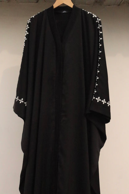 Black Handwork Kaftan Abaya