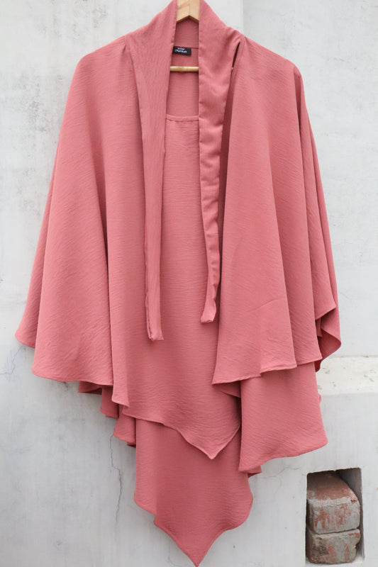 Coral Single Layer CEY Khimar