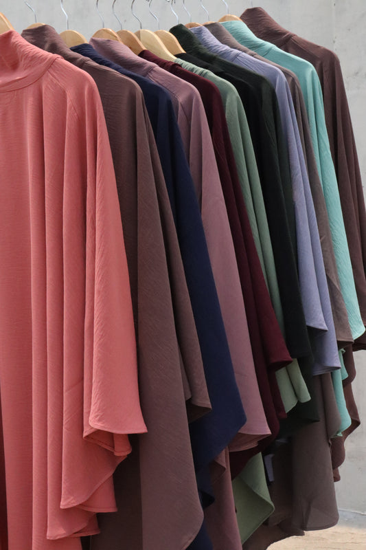 Blue Single Layer CEY Khimar