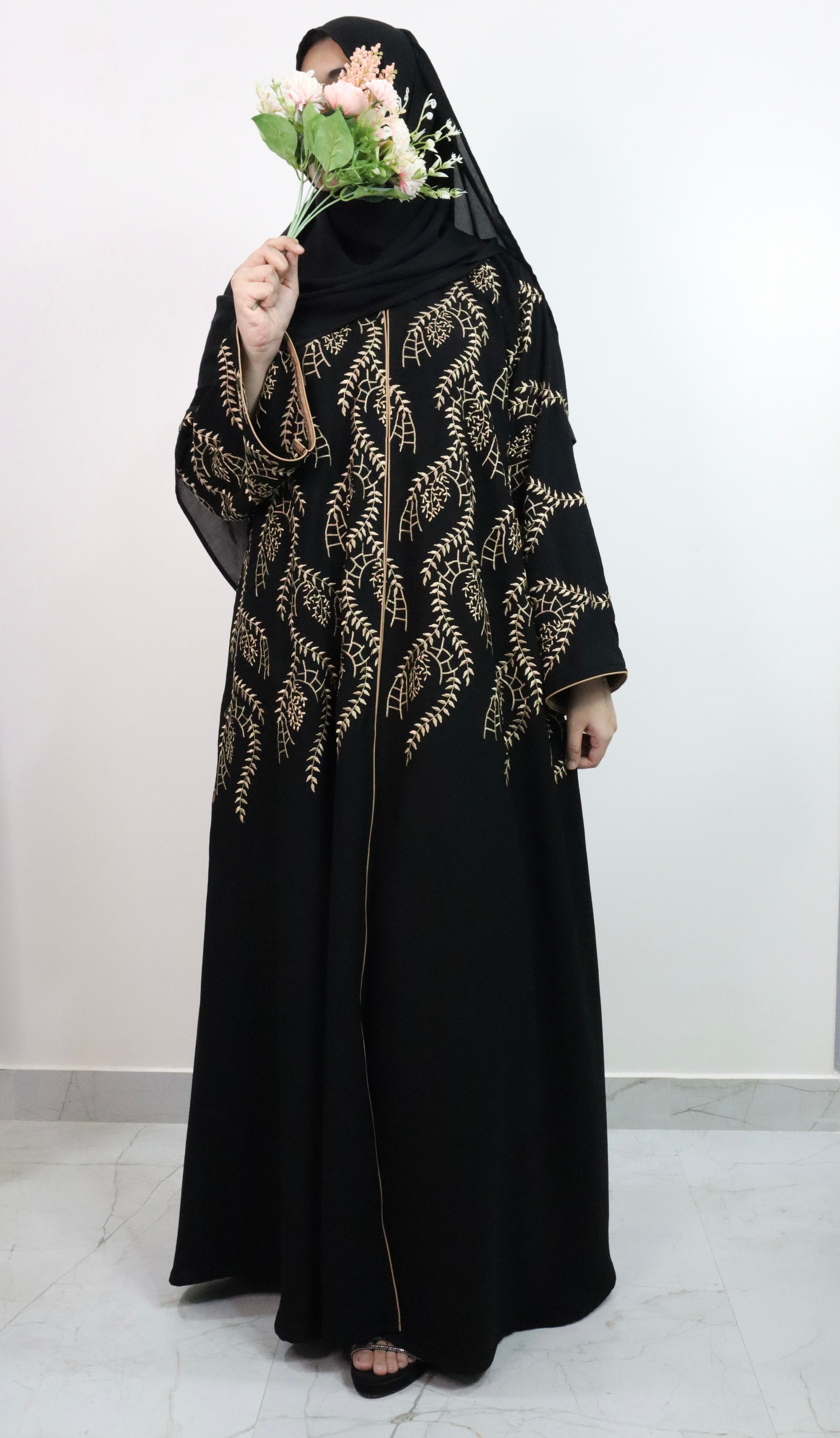 Heavy Embroidered Abaya