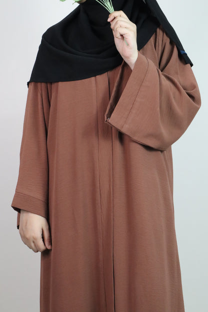 Basic Abaya ( Front Functional)