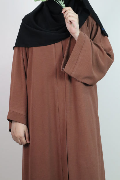 Basic Abaya ( Front Functional)