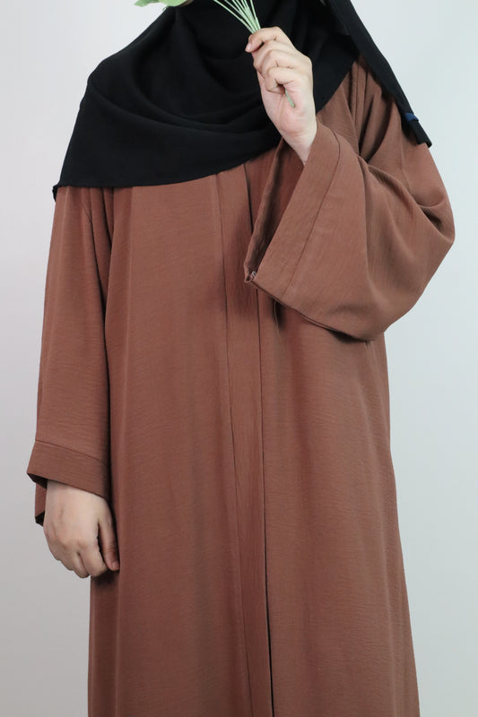Basic Abaya ( Front Functional)