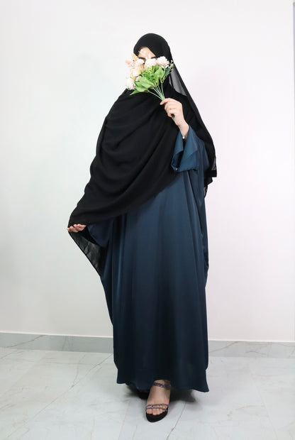 Black Long and Wide Dupatta 2