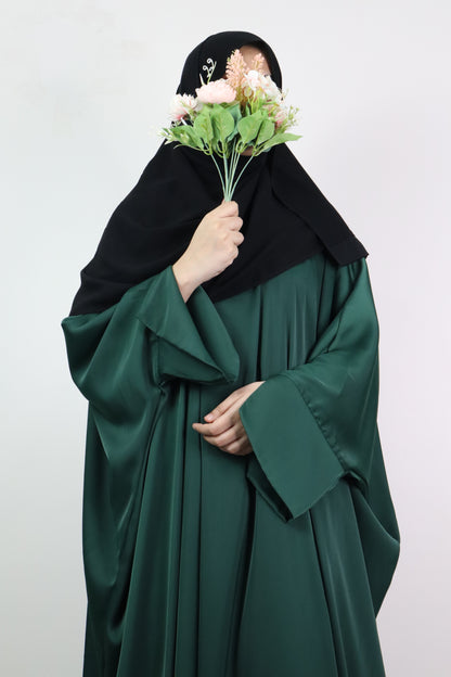 Green Kaftan- Style Abaya