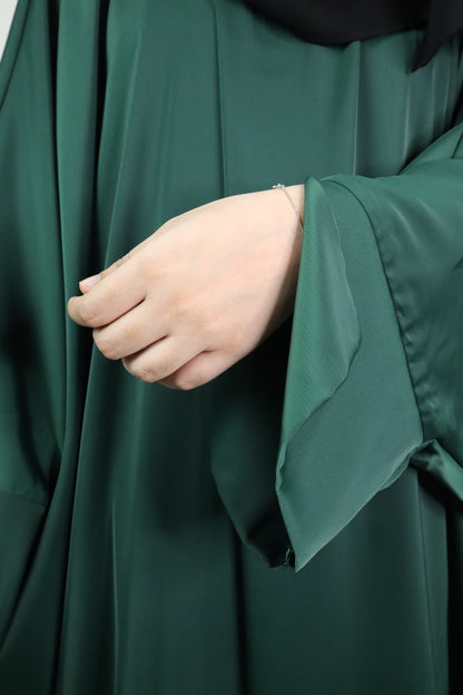 Green Kaftan- Style Abaya