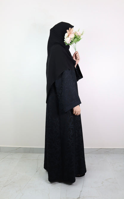 Moon Jacquard Abaya