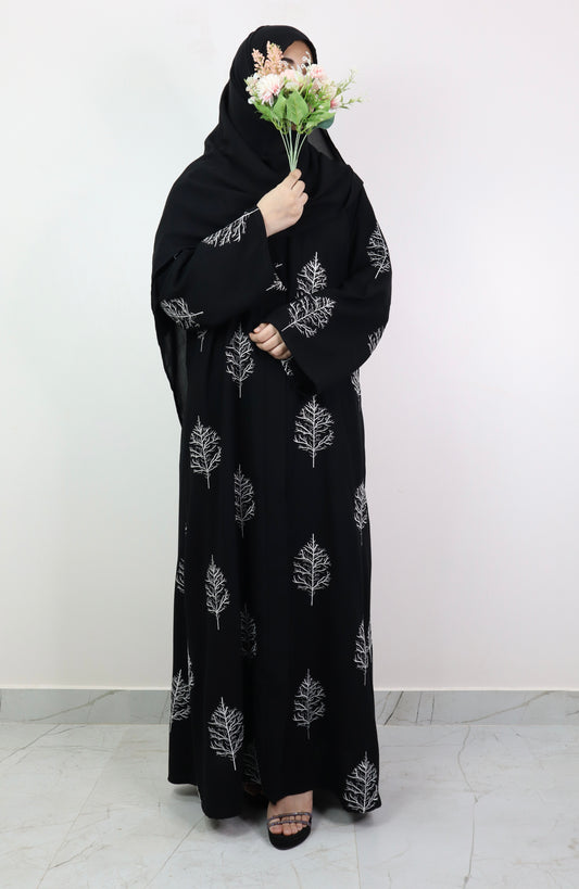 Naima Black Abaya