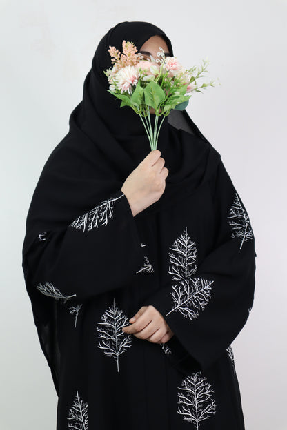 Naima Black Abaya