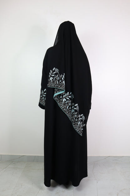 Naqsh embroidered Abaya