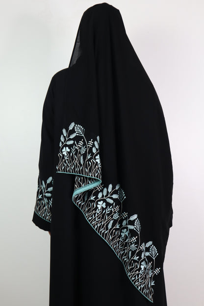 Naqsh embroidered Abaya