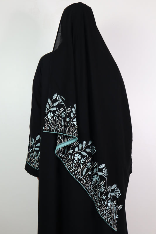 Naqsh embroidered Abaya