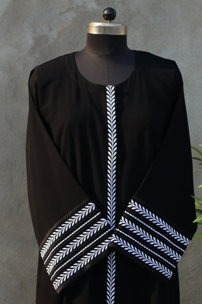 Zarqa Leaf Abaya