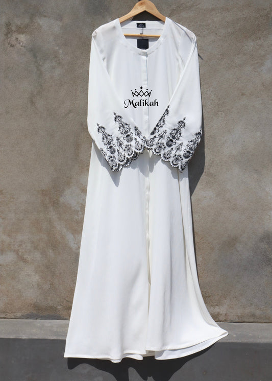 Sofia White Abaya