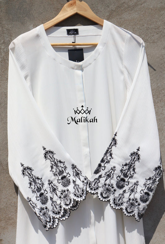 Sofia White Abaya