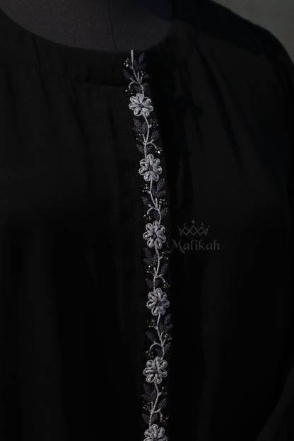 Sara Hand-Embroidered Abaya