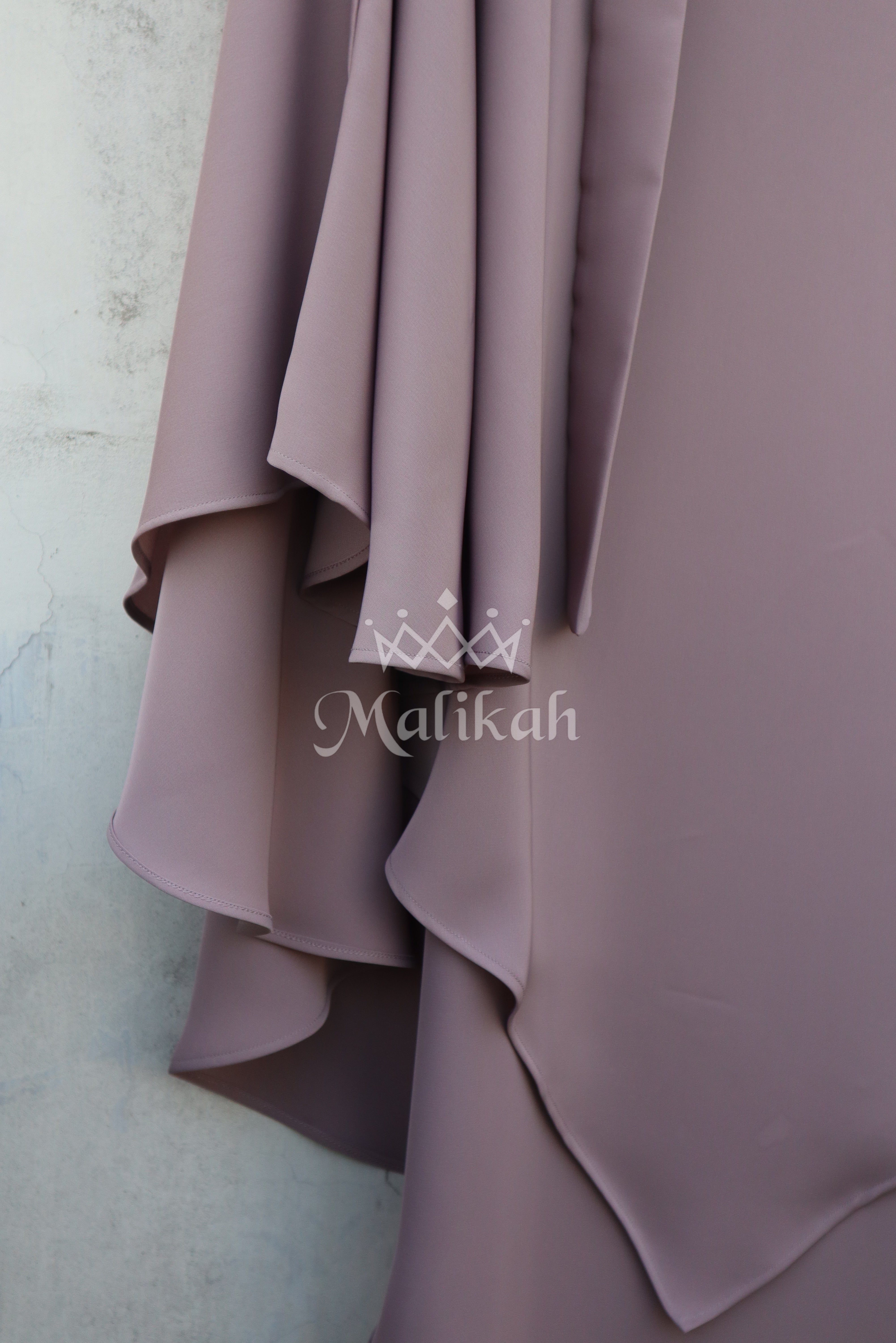 Dusty Rose Khimar ( Premium Nida)