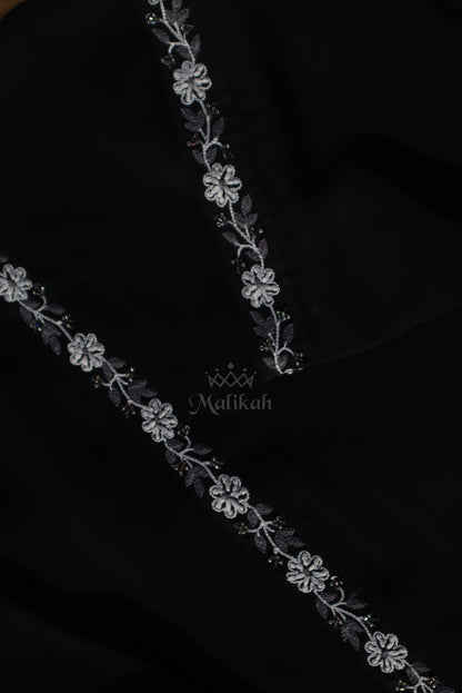 Sara Hand-Embroidered Abaya